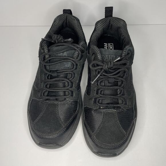 🍒 BRAHMA Mens 7 EU39.5 Steel Toe Sneakers Shoe Work Low Black Oil Slip Resistant - Picture 2 of 8